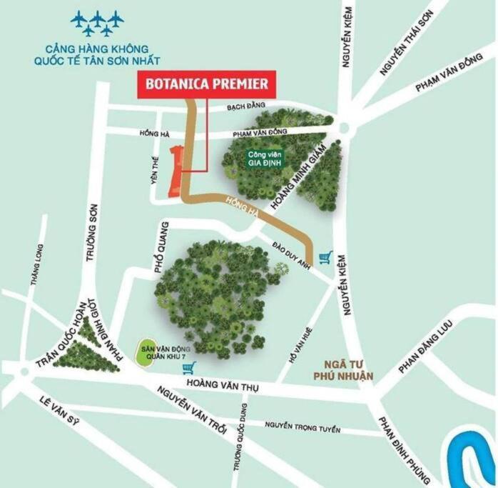 Appartement 2br Near Tan Son Nhat Airport - Luxury